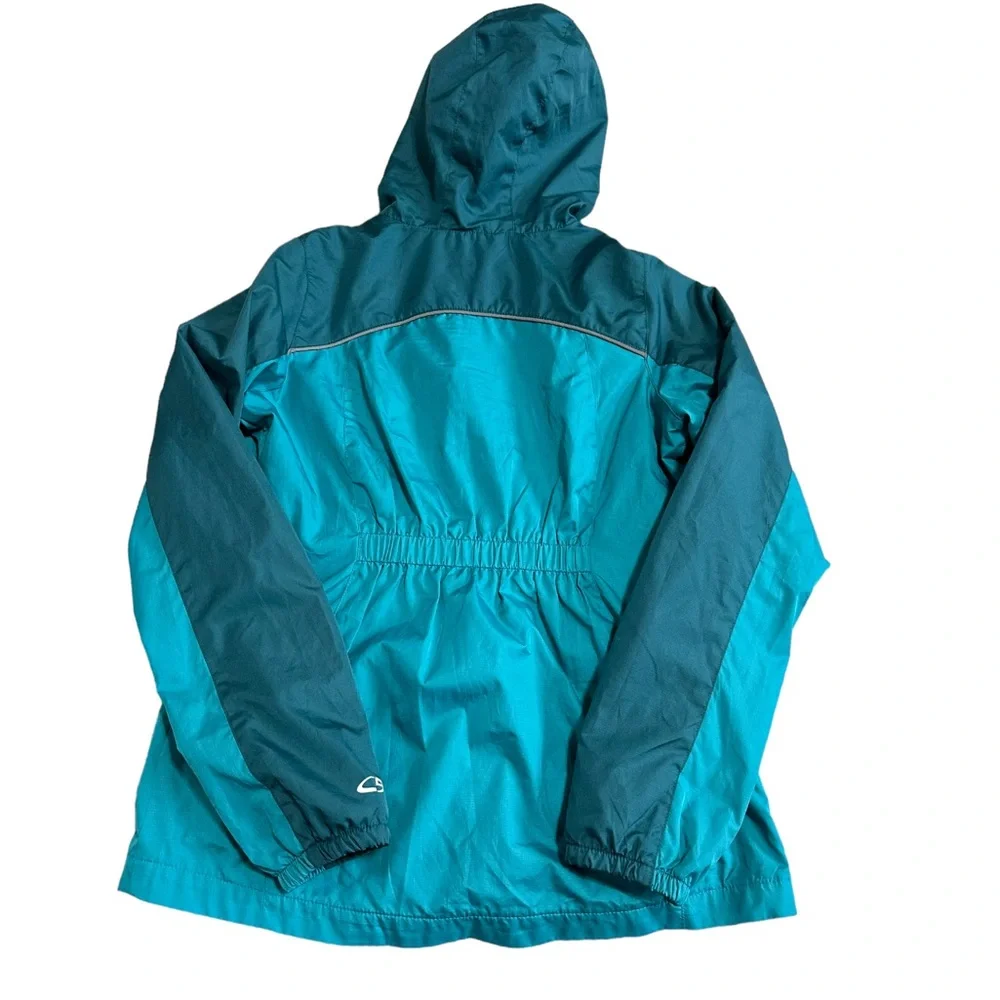 Champion Green Full Zip Windbreaker Jacket Youth Size XL (14/16)